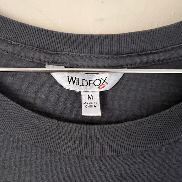 Wildfox Charcoal 'Sunny Days' Graphic Tee Size M - Picture 6 of 11